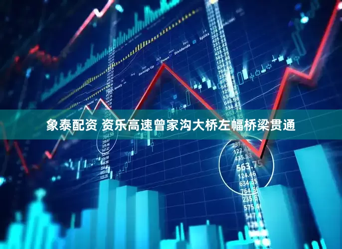 象泰配资 资乐高速曾家沟大桥左幅桥梁贯通