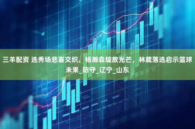 三羊配资 选秀场悲喜交织，杨瀚森绽放光芒，林葳落选启示篮球未来_防守_辽宁_山东